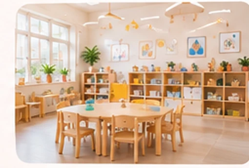 Ruang daycare yang nyaman